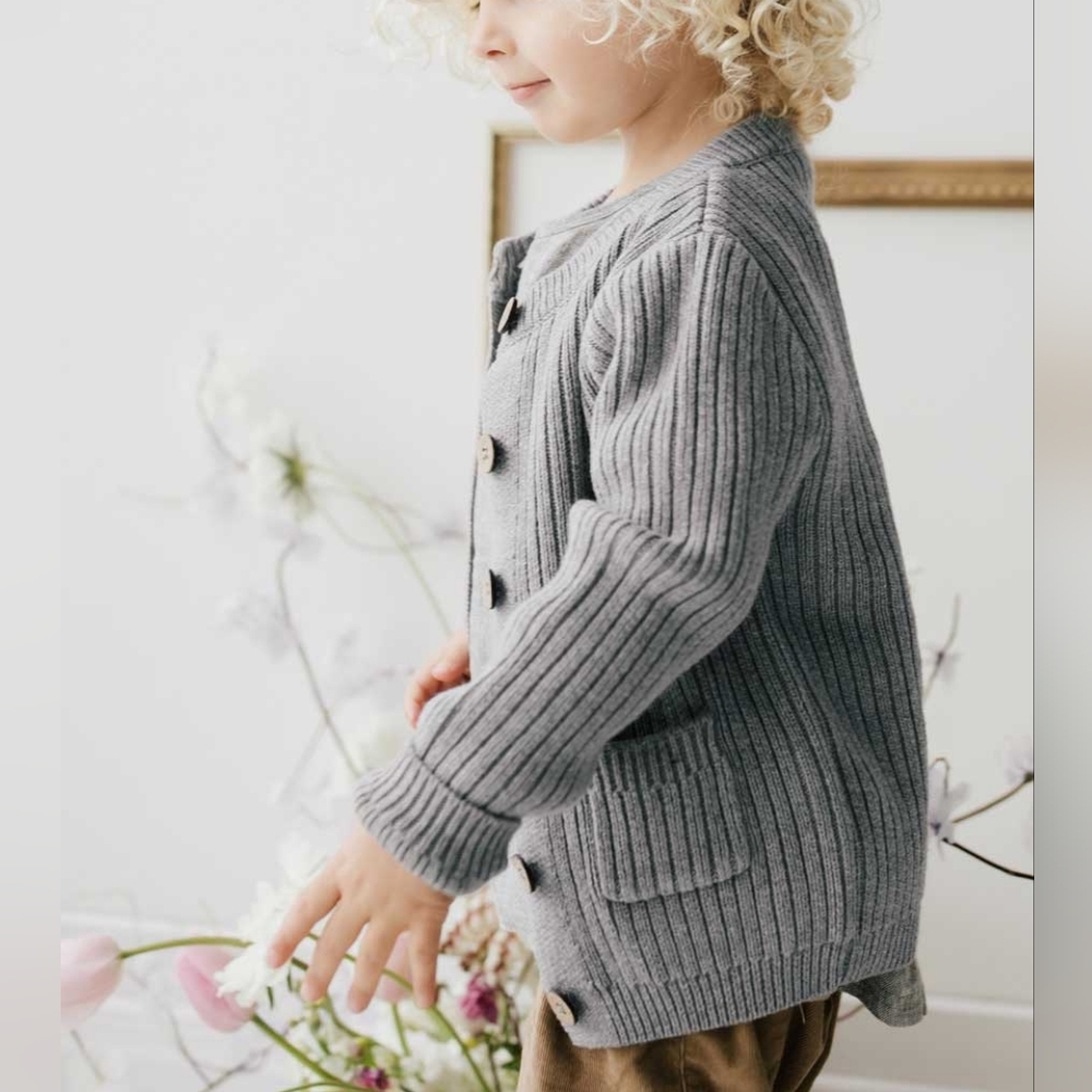Jamie Kay Harbour Marle Jesse Knitted Cardigan 3Y